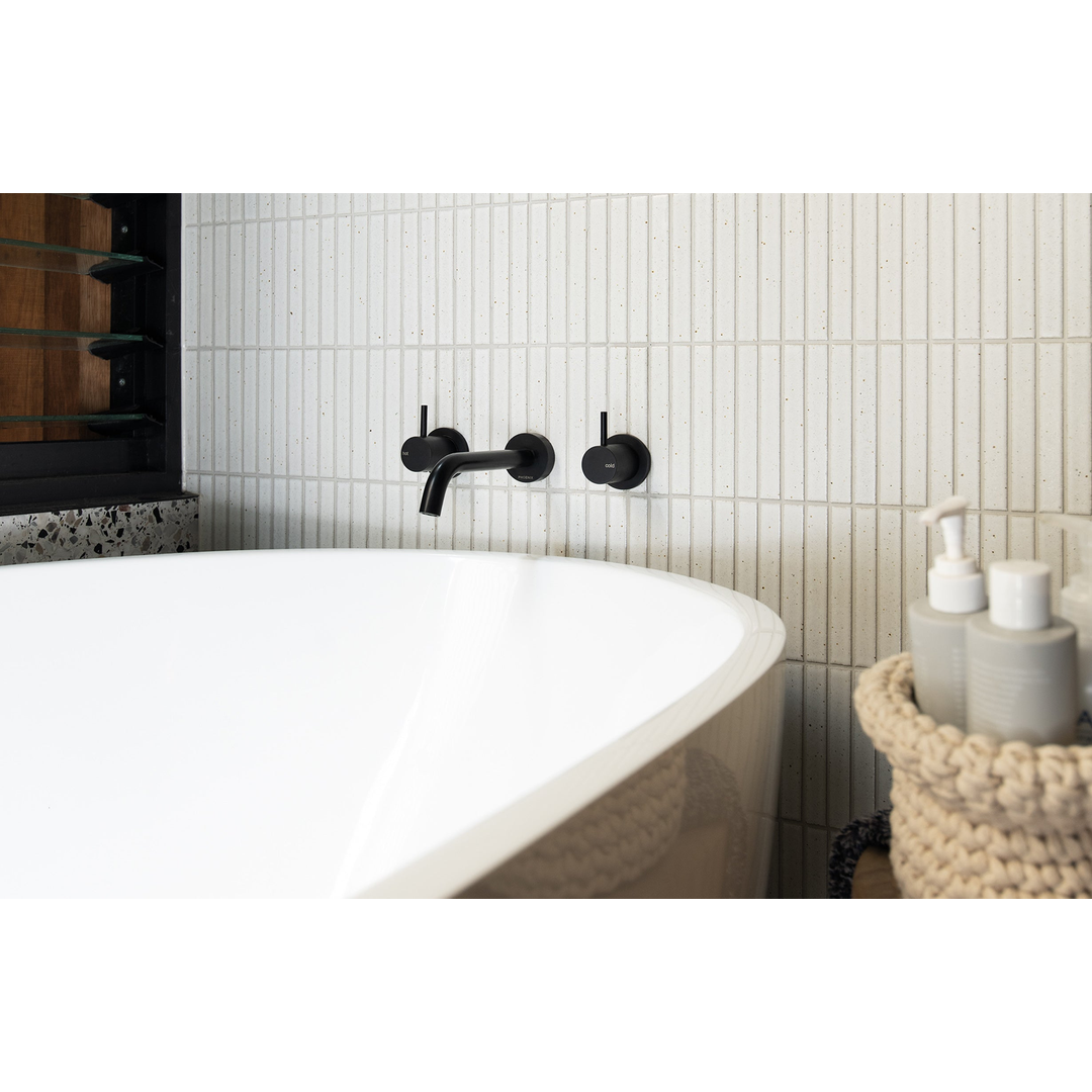 Phoenix Vivid Slimline Wall Top Assemblies Matte Black