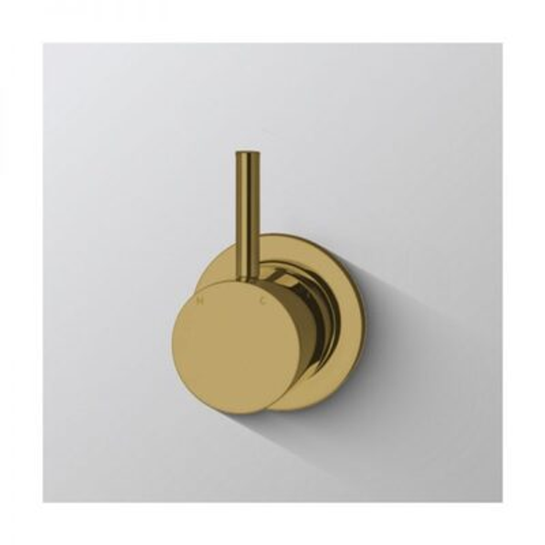 Bestlink New York Bath/Shower Mixer Brushed Brass