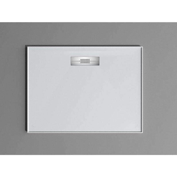 Oceano Stonelite Elite Base Rear Outlet S/Steel Grate 900 X 900