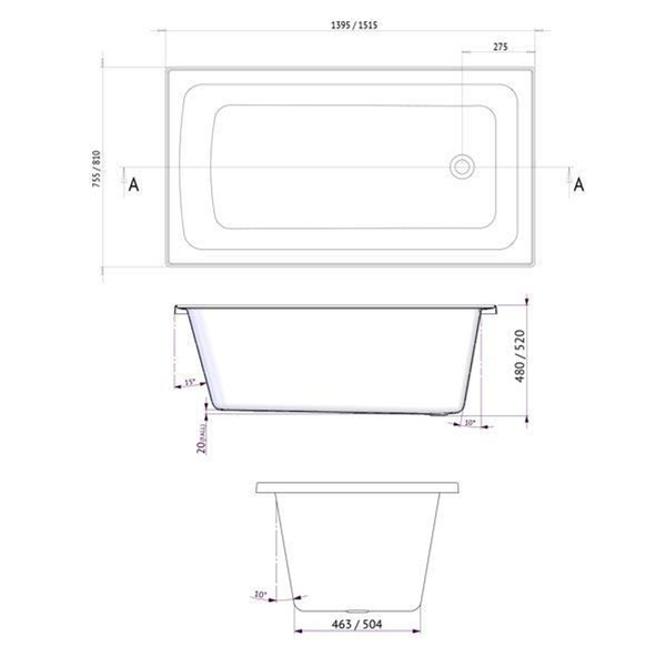 Shenseki Spa Contour 12 Jetss 1510mm