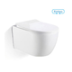 Bnk Naga Bl-102N-Wht Rimless Wall Hung Pan Only