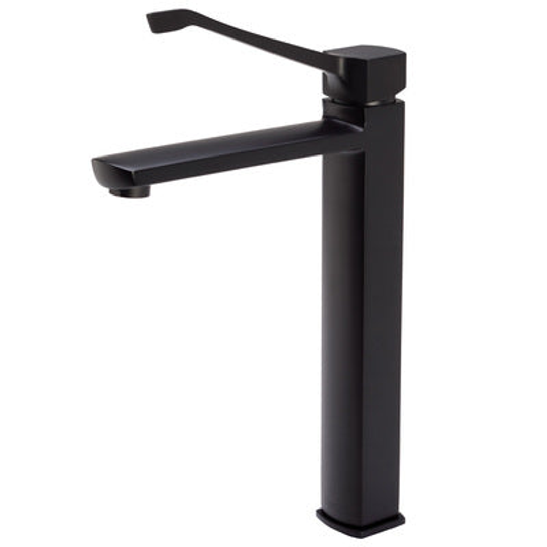 Fienza Koko Care Tall Basin Mixer Matte Black 218107Bd