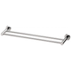 Phoenix RadII Double Towel Rail 800Mm Round Plate - Chrome
