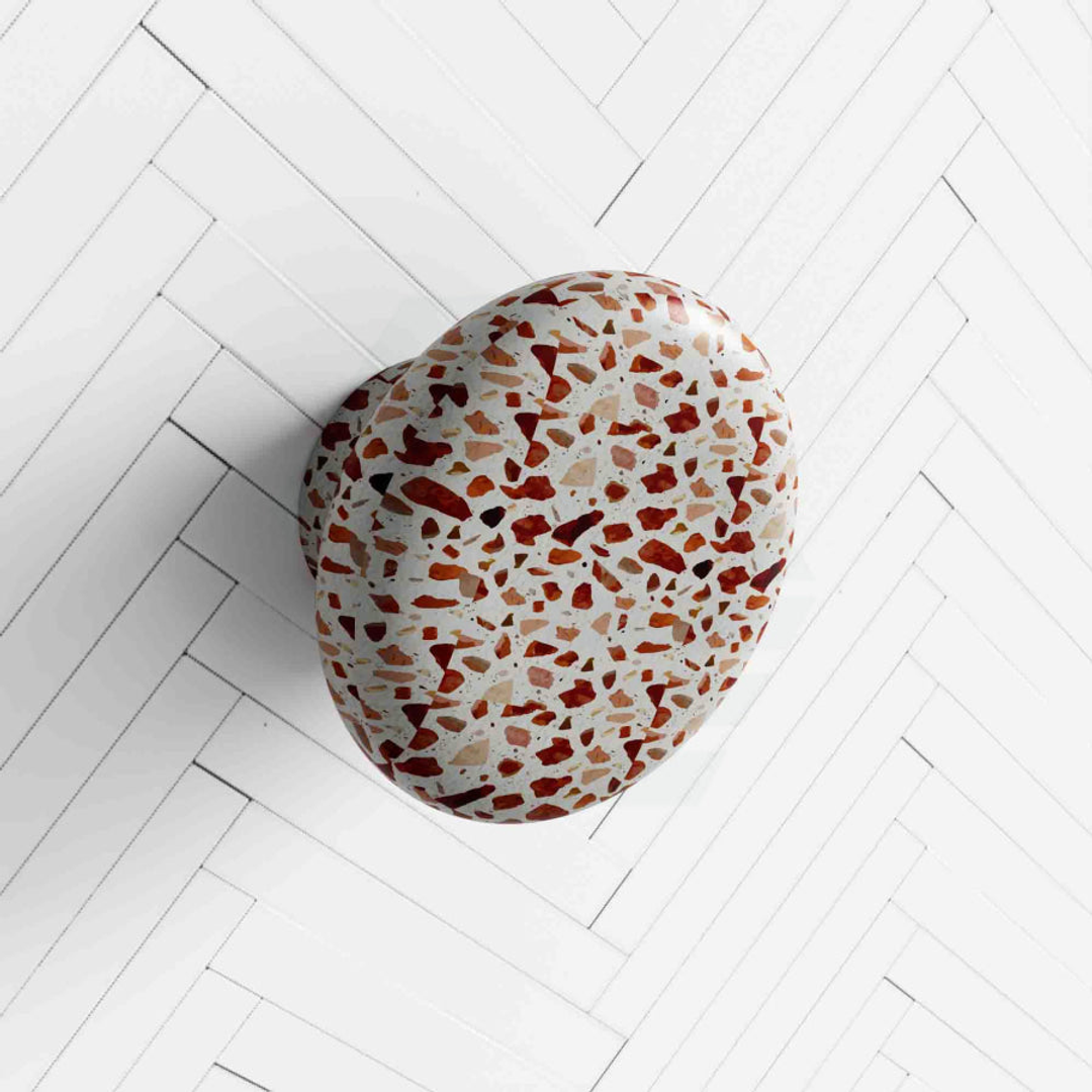 Bnk Naga Perugia Concrete Hook Terrazo Round 94*40mm