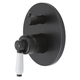 Eleanor Wall Mixer Diverter: Matt Black(Fienza P#:202102Bk)