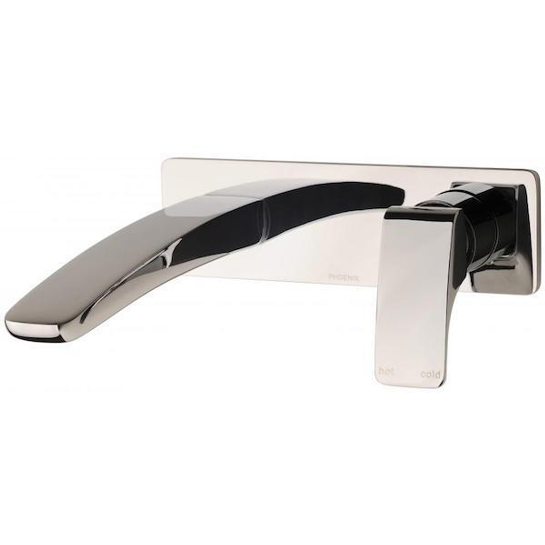 Phoenix Rush Wall Basin/Bath Set-Chrome