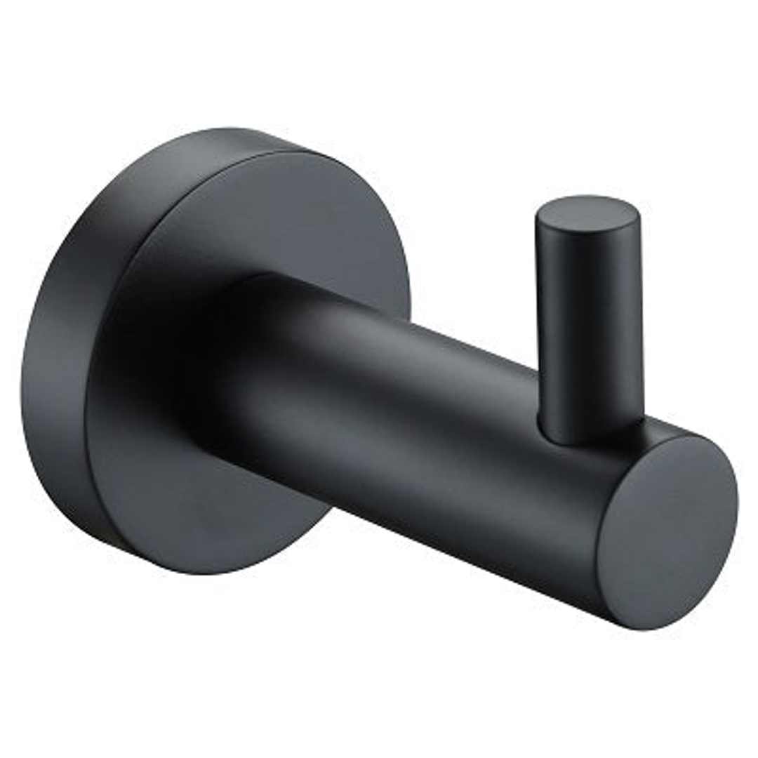 Aussie Life Round Round Hook Matte Black Ch-5053-1