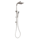 Phoenix Lexi Twin Shower Brushed Nickel Le726 Bn