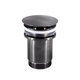 Streamline Arcisan Brass Pop Up Waste No Overflow Gun Metal