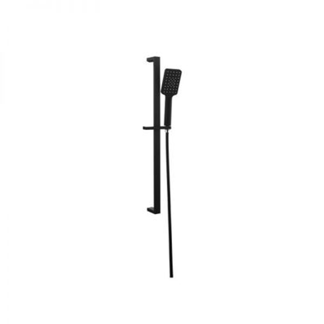 Bestlink Edge 3 Function Shower On Rail Set Matte Black