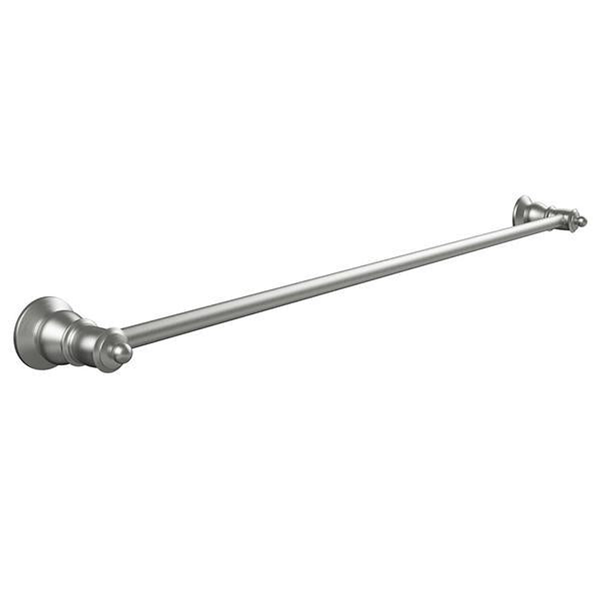Fienza Lillian Single Towel Rail Brushed Nickel 81001Bn