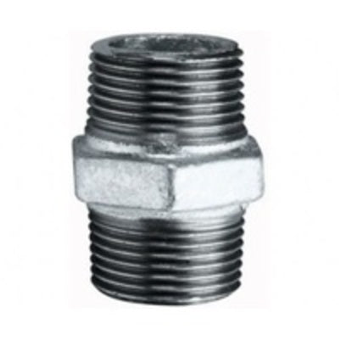 40MM HEX NIPPLES GALV