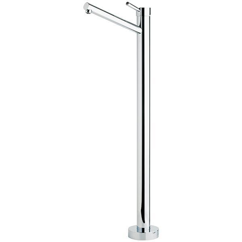 Phoenix Vivid Floor Mounted Bath Mixer - Chrome