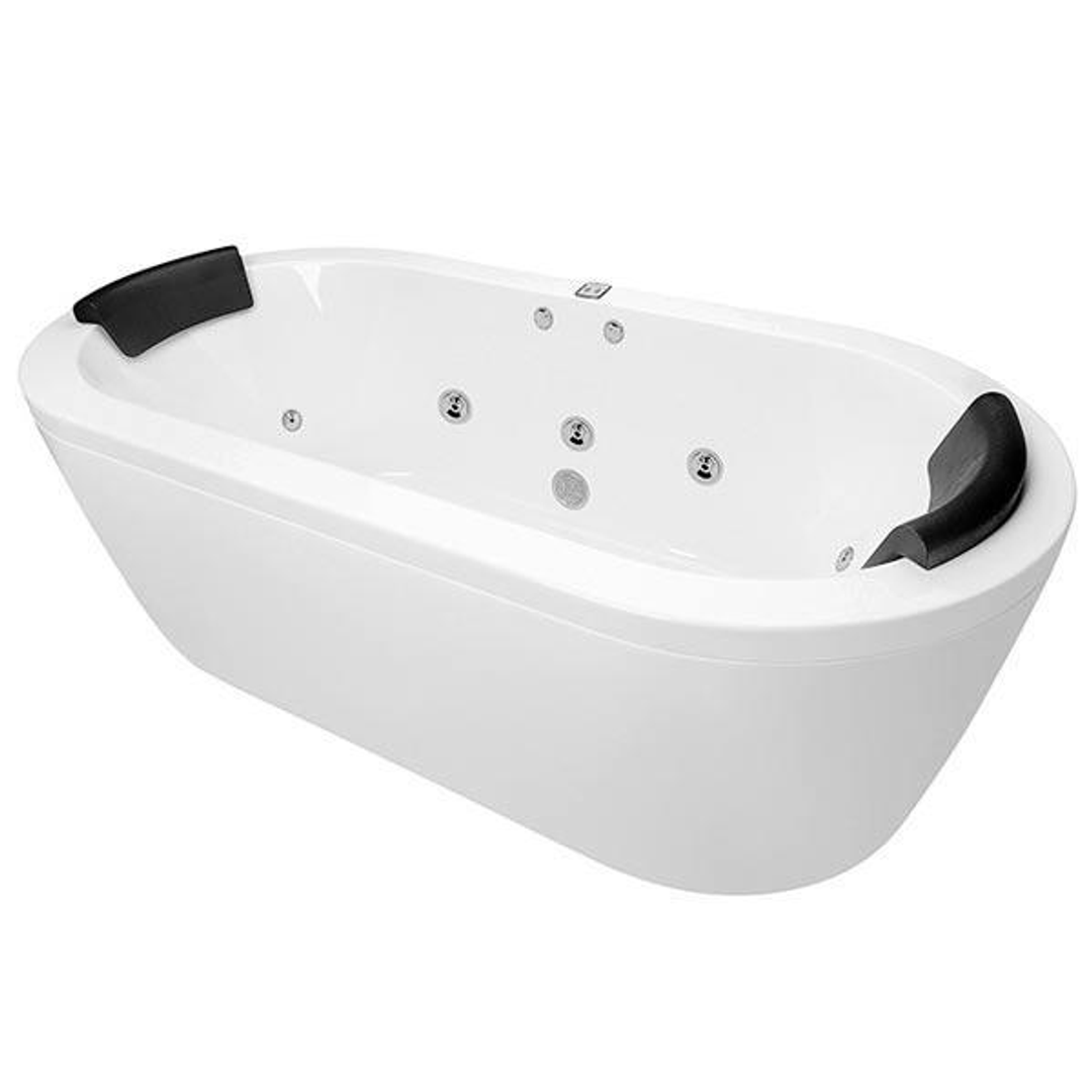 Decina Mintori 1790mm Contour Freestanding 14-Jet Spa Bath