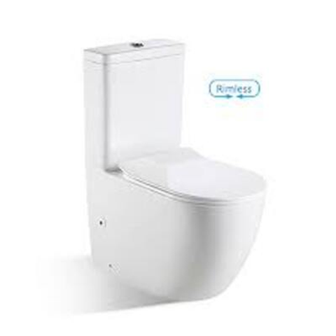 Bnk Naga Bl-104N-Tpt Rimless Back To Wall Toilet Suite