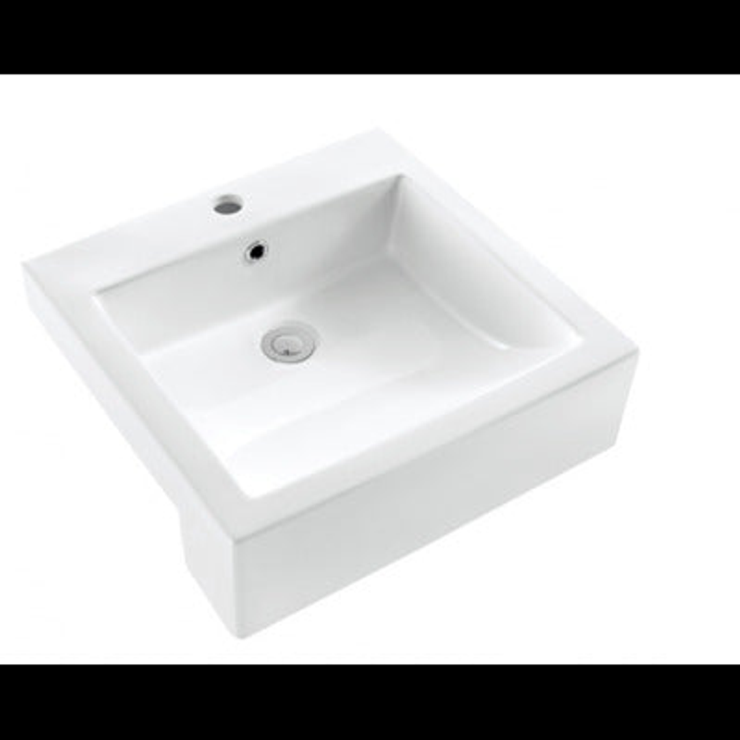 Ostar Semi Recessed Basin 510 X 495 X 160mm Tb-207  3Th