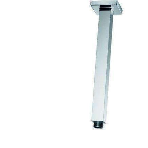 Aspire Unity Shower Ceiling Dropper Square Brass 200mm