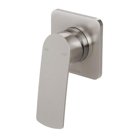 Phoenix Mekko Shower/Wall Mixer - Brushed Nickel