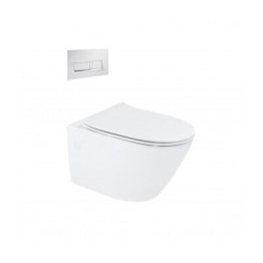 SynergII Wall Hng Pan In Wall Cistn-Frame Cp Xoni Flush Panel Slimlin Seat(Streamln P#:Sy04381)