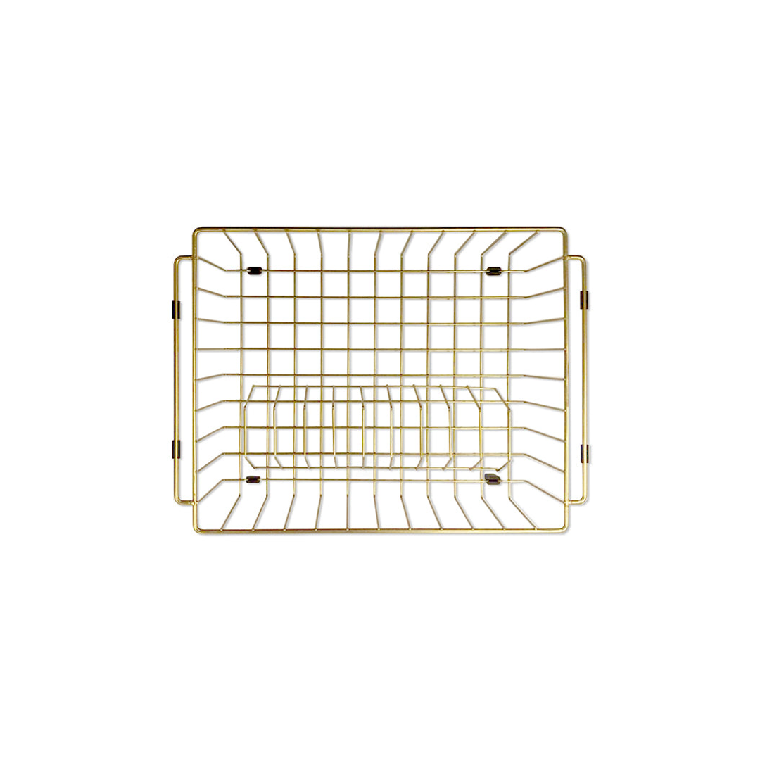 Meir Dish Rack Tiger Bronze