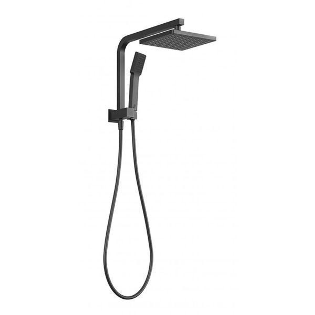 Phoenix Lexi Compact Twin Shower - Matte Black