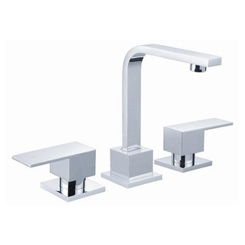 Aussie Life Square Handle Basin Set Chrome Tps-201