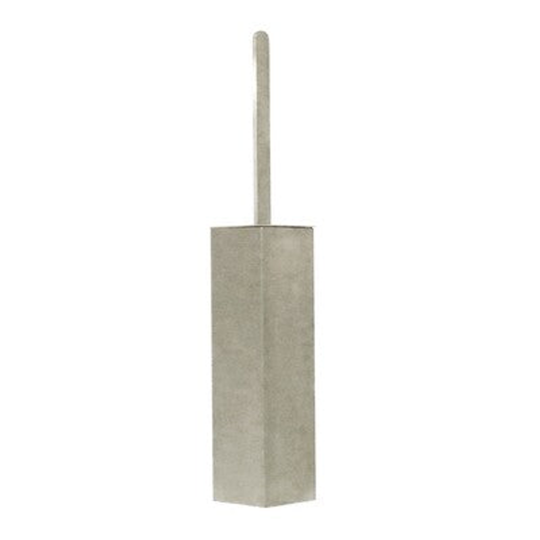 Streamline Arcisan Square Wall/Floor Toilet Brush Holder Satin Nickel Pvd