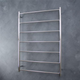 Radiant Round 7 Bar Non-Heated Rail 800mmx1130mm Polished Stainless Steel