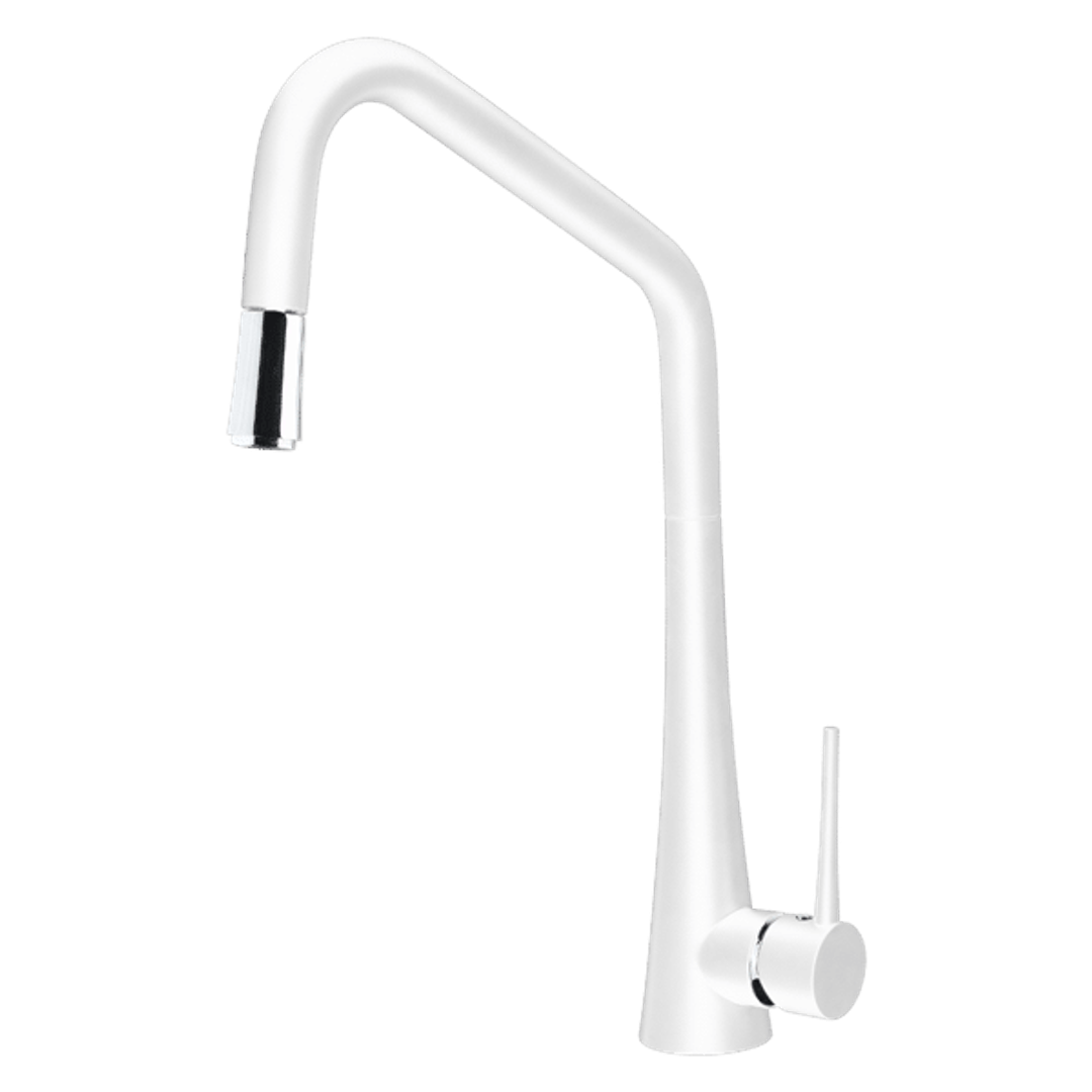 Abey Armando Vicario Tink Side Lever P/Out Kitchen Mixer  Wh