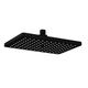 Collis Bakara Rect Shower Head 260Mm X 188Mm Matte Black D04011B