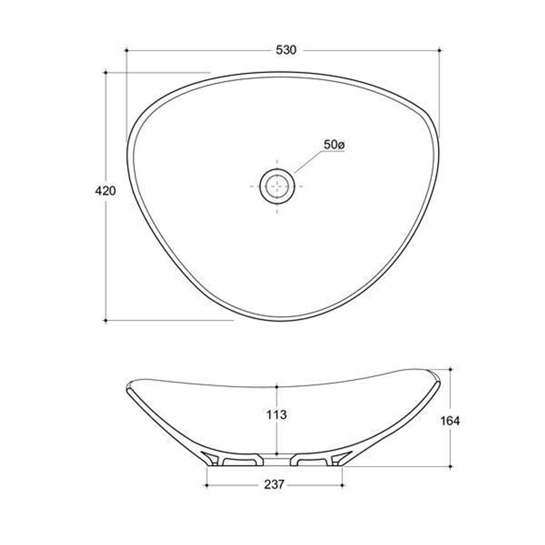 Studio Bagno Sinfonia Above Counter Basin
