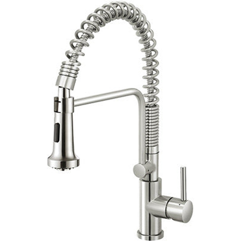 Professional Reach Tap Pull Out - Stainless Steel - 4 Star/7.5 Lpm