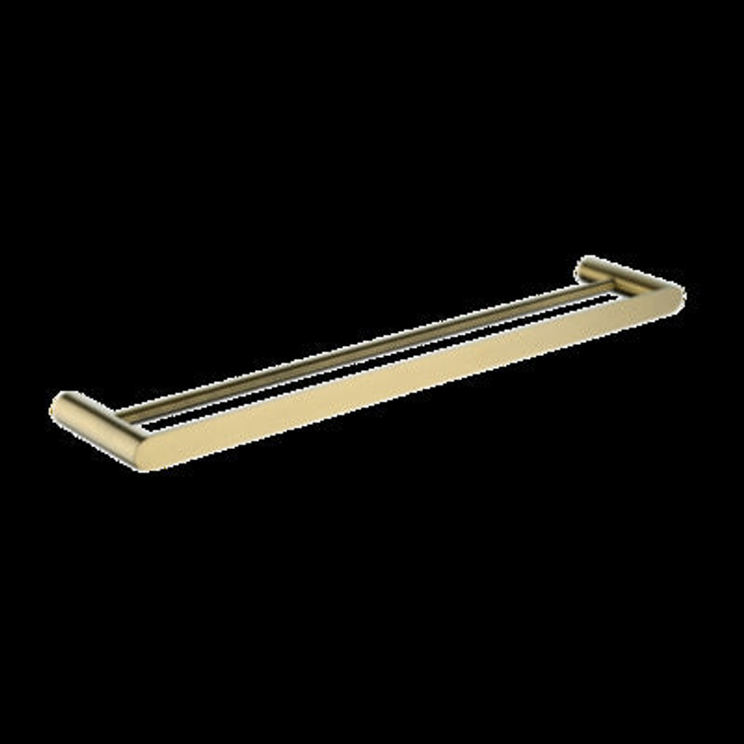 Bestlink Lonsdale Double Towel Rail 600mm Brushed Brass