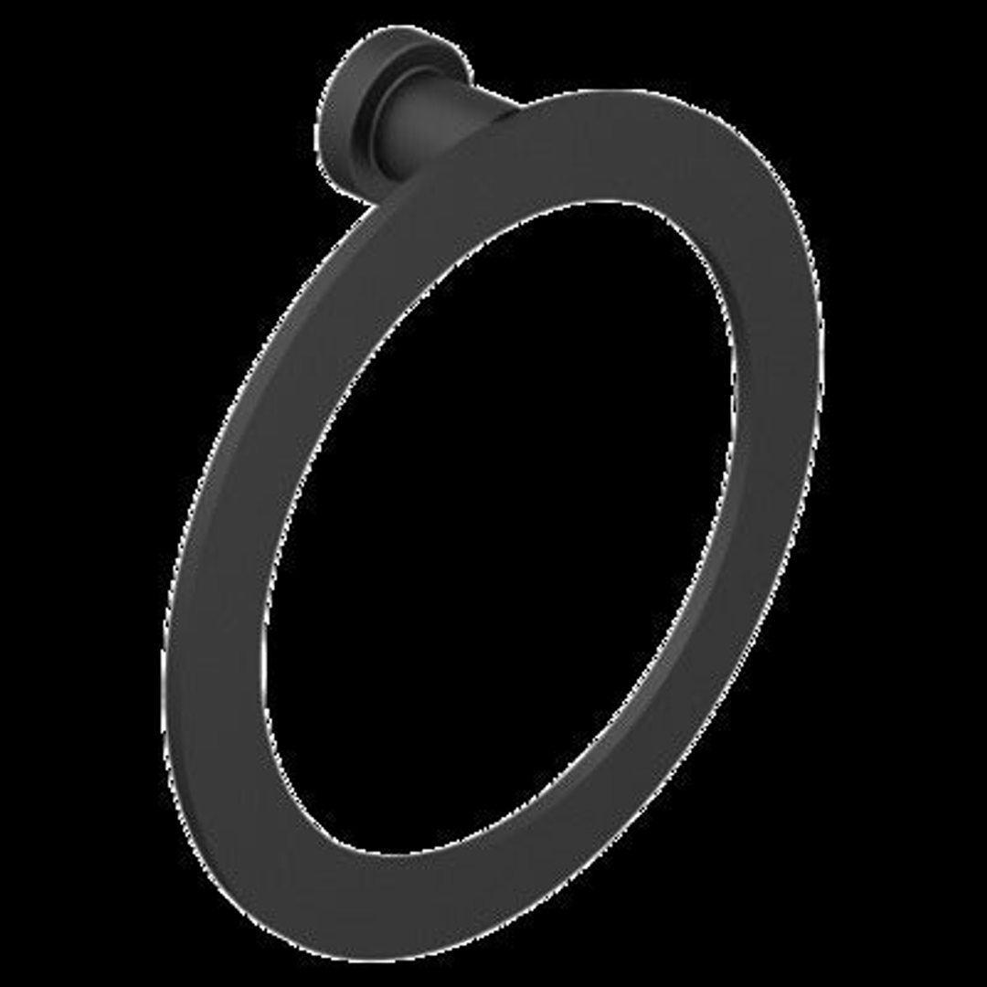 Gareth Ashton Premium Towel Ring Black Cea01-B