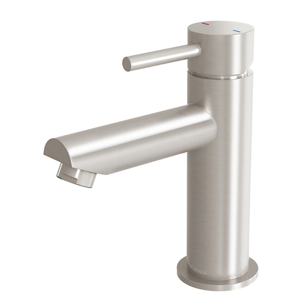 Phoenix Pina Basin Mixer Brushed Nickel