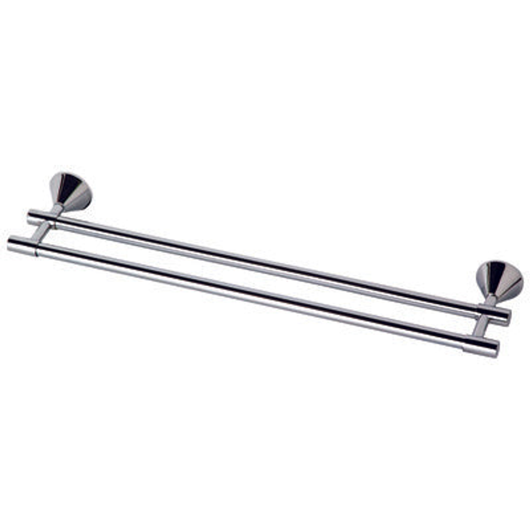 Phoenix Ivy Double Towel Rail 760mm Chrome Yv811 Chr