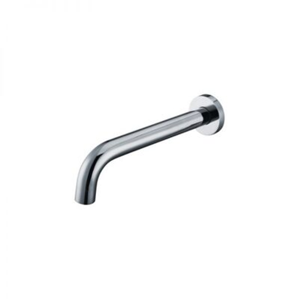 Bestlink Nirvana Curved Wall Bath Spout 200mm Reach Chrome