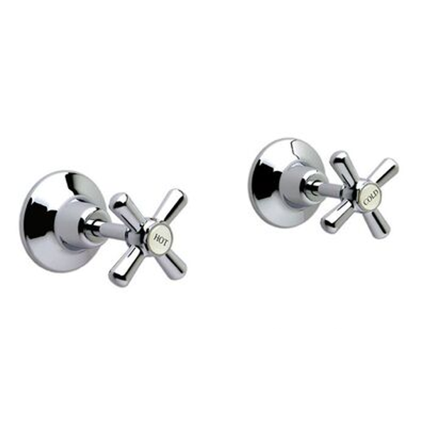 Wh Ezy Clean J/V Wall Top Assemblies Chrome *Pr* 9657