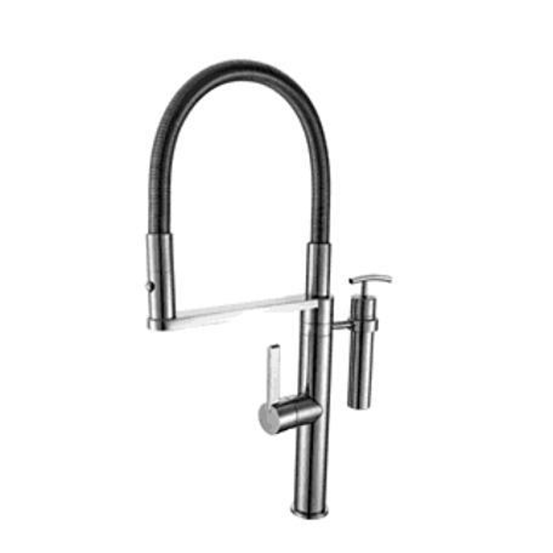 Streamline Arcisan Eneo Sink Mixer W/Soap Dispenser Chrome