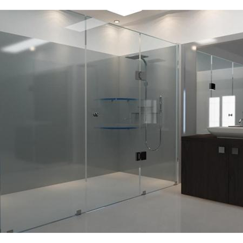 Custom Frameless Shower Front 700-1200mm(Bel.Vista P#:Customf7-12)