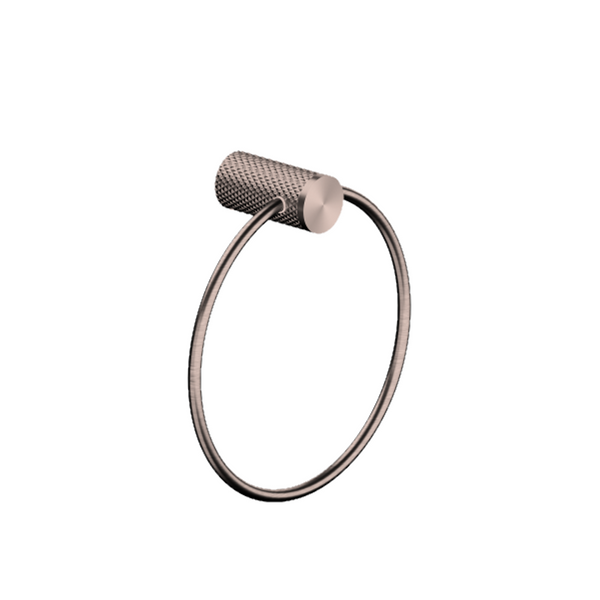 Nero Opal Towel Ring Brushed Bronze