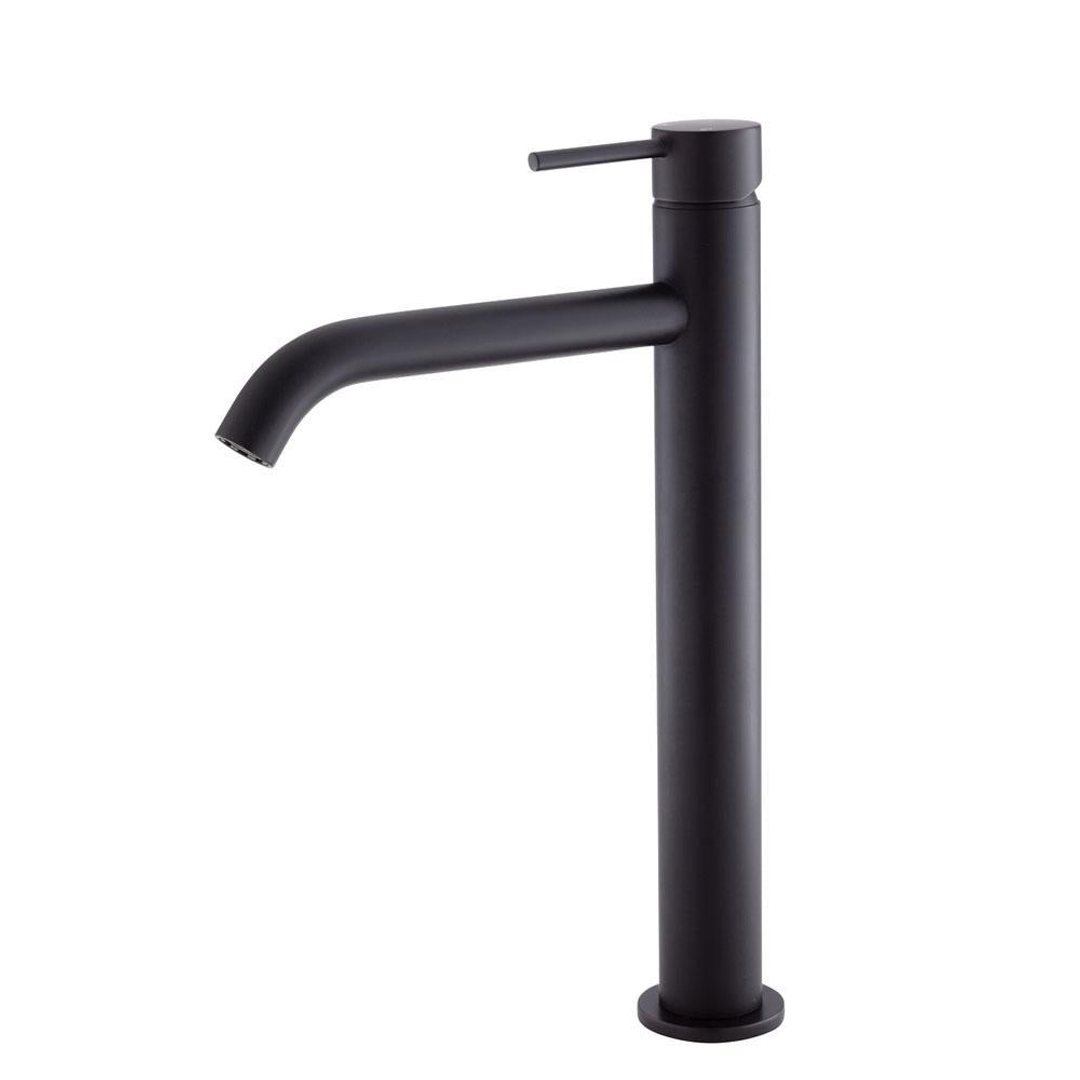 Fienza Kaya Tall Basin Mixer - Matte Black