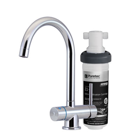 Puretec Quick Twist Ultra Z Filter With Tripla T4 Led Mixer Tap Z1-T4