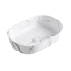 Otti Bronte Oval 500X350X130 Carrara Basin