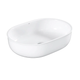 Otti Bronte Oval 500X350X130 Gloss White Basin