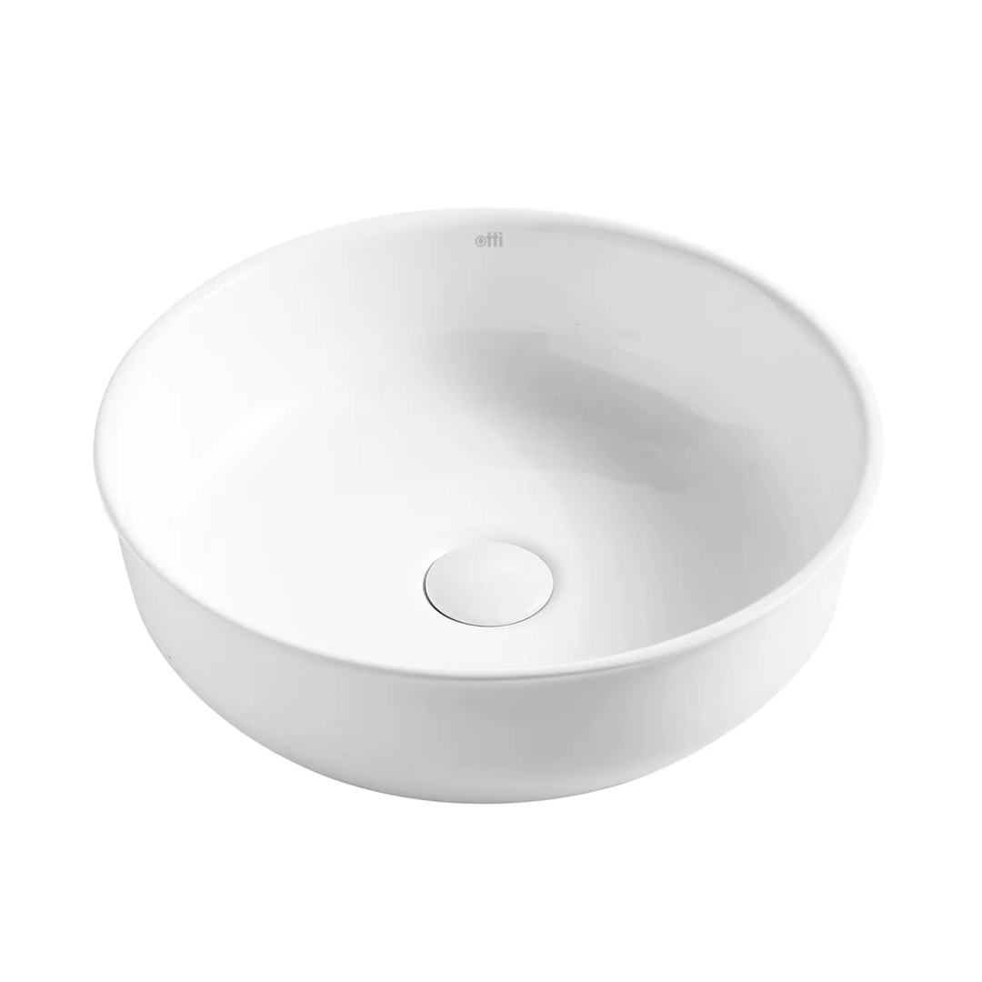 Otti Bronte Round 360X360X130 Gloss White Basin