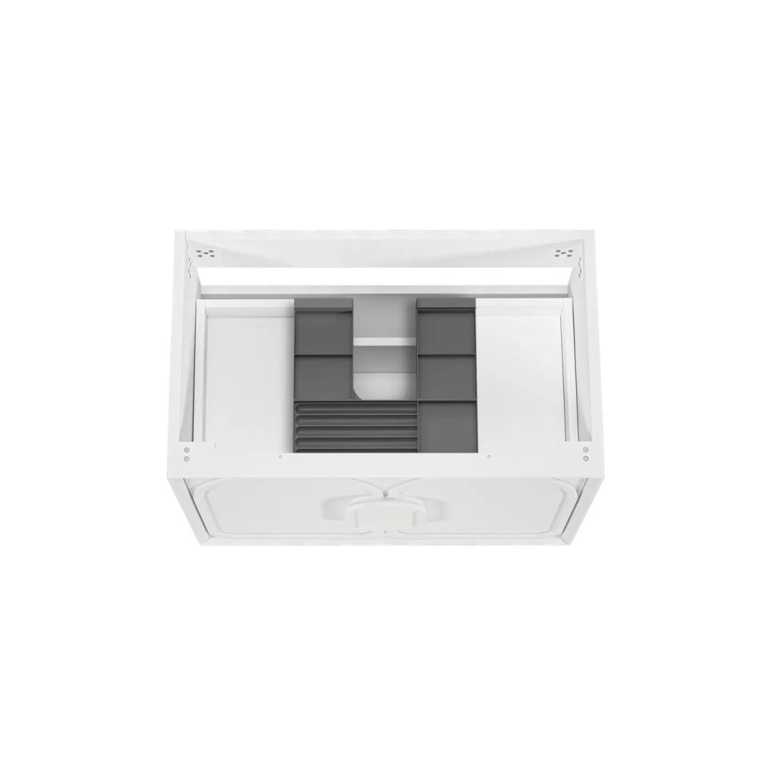 Otti Laguna Mk Ii 750 Matte White Wall Hung Cabinet Only