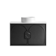 Otti Laguna Mk Ii 900 Black Oak Wall Hung Cabinet Only