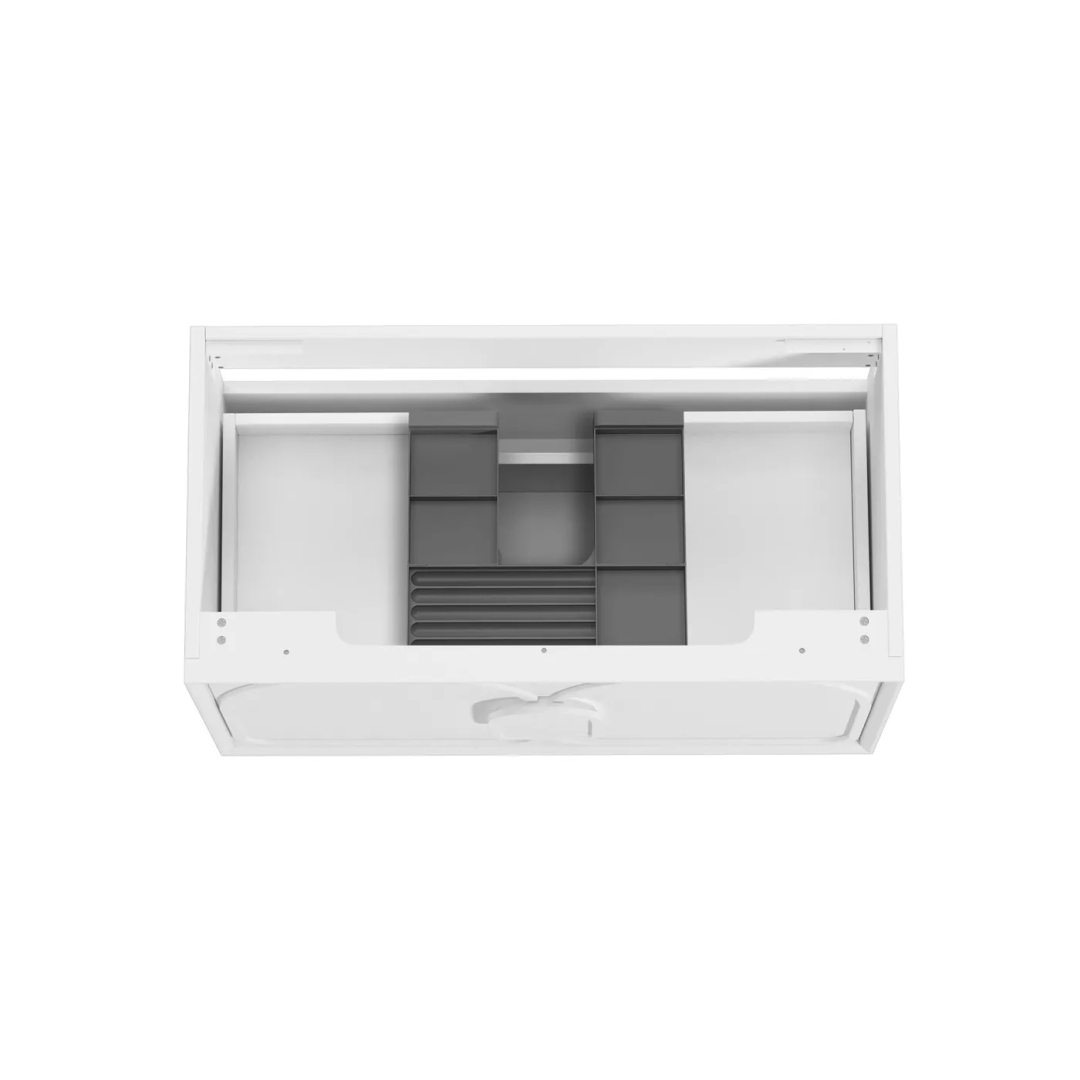 Otti Laguna Mk Ii 900 Matte White Wall Hung Cabinet Only