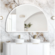 Otti Led Moonlight Archie 1000X1500 White Metal Frame Mirror